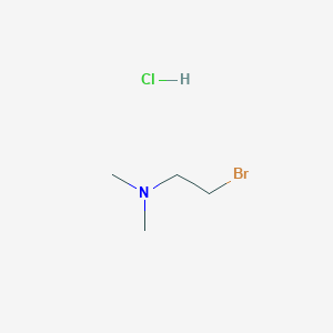 molecular formula C4H11BrClN B13075122 2-Bromo-N,N-dimethylethanamine hydrochloride 
