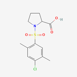 1-[(4-Chloro-2,5-dimethylphenyl)sulfonyl]proline