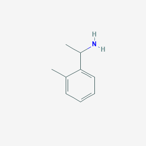 molecular formula C9H13N B1307531 1-(2-Methylphenyl)ethanamine CAS No. 42142-17-6