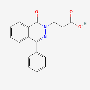 3-(1-Oxo-4-phenylphthalazin-2(1H)-YL)propanoic acid