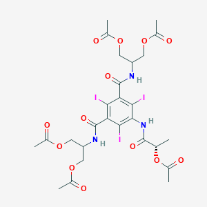 molecular formula C27H32I3N3O13 B130755 Pentaacetyliopamidol CAS No. 289890-55-7