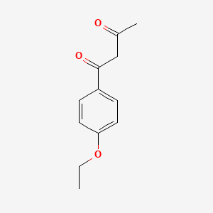 molecular formula C12H14O3 B13075640 1-(4-Ethoxyphenyl)butane-1,3-dione CAS No. 51944-10-6