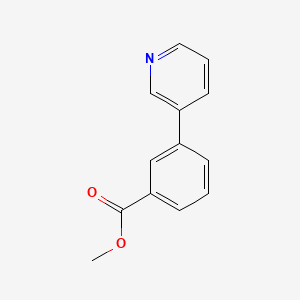 molecular formula C13H11NO2 B1307578 Methyl 3-(3-pyridinyl)benzoate CAS No. 79601-27-7