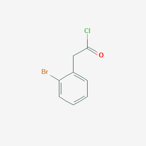 molecular formula C8H6BrClO B1307584 2-Bromophenylacetyl chloride CAS No. 55116-09-1