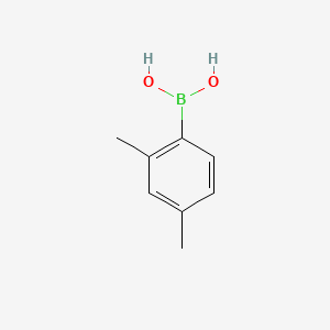 molecular formula C8H11BO2 B1307606 2,4-Dimethylphenylboronic acid CAS No. 55499-44-0