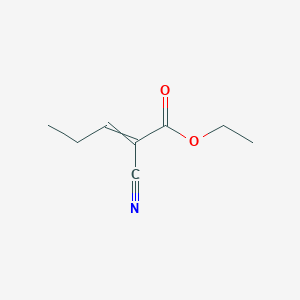 Ethyl 2-cyanopent-2-enoate