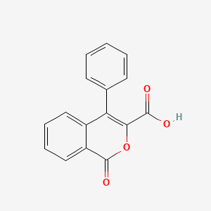 1-oxo-4-phenyl-1H-isochromene-3-carboxylic acid