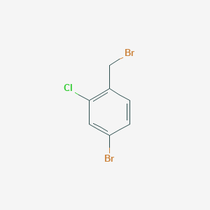 molecular formula C7H5Br2Cl B130762 4-Bromo-1-(bromomethyl)-2-chlorobenzene CAS No. 89720-77-4