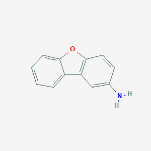 molecular formula C12H9NO B130765 2-二苯并呋喃胺 CAS No. 3693-22-9