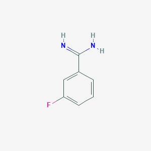 molecular formula C7H7FN2 B1307668 3-Fluorobenzenecarboximidamide CAS No. 69491-64-1