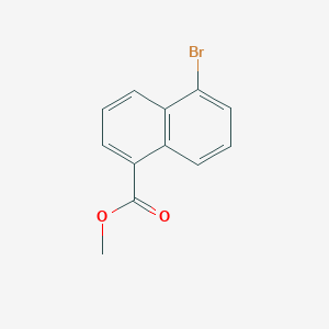 molecular formula C12H9BrO2 B1307683 Methyl 5-bromo-1-naphthoate CAS No. 59866-97-6