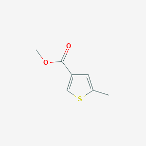 molecular formula C7H8O2S B1307722 Methyl 5-methylthiophene-3-carboxylate CAS No. 88770-18-7
