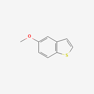 molecular formula C9H8OS B1307729 5-Methoxy-1-benzothiophene CAS No. 20532-30-3