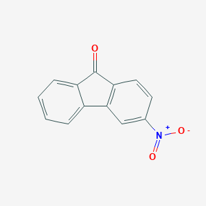 molecular formula C13H7NO3 B130774 3-Nitro-9-fluorenone CAS No. 42135-22-8