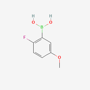 molecular formula C7H8BFO3 B1307766 2-氟-5-甲氧基苯硼酸 CAS No. 406482-19-7