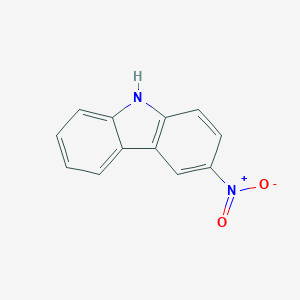 molecular formula C12H8N2O2 B130778 3-Nitro-9H-carbazole CAS No. 3077-85-8