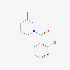 molecular formula C12H15ClN2O B1307848 (2-Chloro-3-pyridinyl)(3-methyl-1-piperidinyl)-methanone CAS No. 560106-13-0