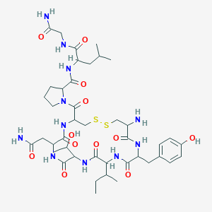 molecular formula C42H65N11O12S2 B130785 Urofollitropin CAS No. 146479-72-3
