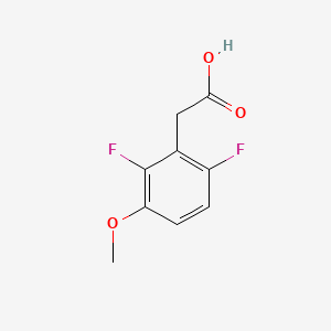 molecular formula C9H8F2O3 B1307861 2,6-Difluoro-3-methoxyphenylacetic acid CAS No. 886498-65-3