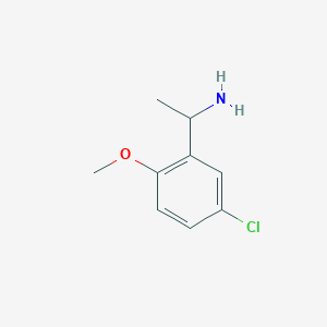 1-(5-Chloro-2-methoxyphenyl)ethanamine