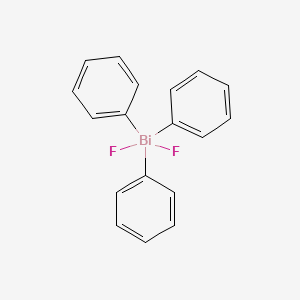 molecular formula C18H15BiF2 B1307887 Triphenylbismuth Difluoride CAS No. 2023-48-5