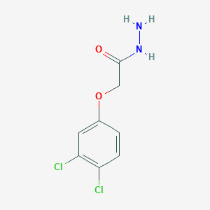 molecular formula C8H8Cl2N2O2 B1307892 2-(3,4-Dichlorophenoxy)acetohydrazide CAS No. 32022-41-6