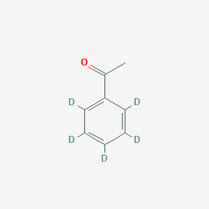 molecular formula C8H8O B130792 Acetophenone-(phenyl-d5) CAS No. 28077-64-7