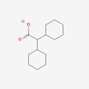 molecular formula C14H24O2 B1308002 Dicyclohexylacetic acid CAS No. 52034-92-1