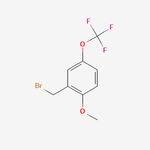 2-Methoxy-5-(trifluoromethoxy)benzyl bromide