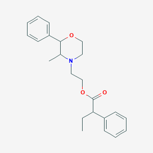 molecular formula C23H29NO3 B130803 芬布特拉酯 CAS No. 4378-36-3