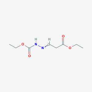 Ethyl 3-(ethoxycarbonylhydrazinylidene)propanoate