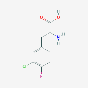 3-Chloro-4-fluoro-DL-phenylalanine
