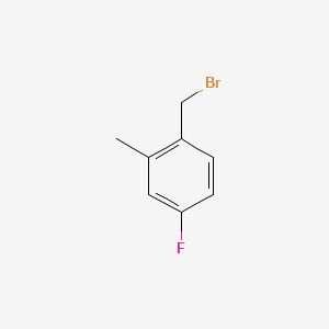 molecular formula C8H8BrF B1308044 4-Fluoro-2-methylbenzyl bromide CAS No. 862539-91-1
