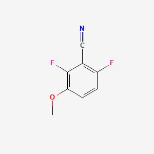 molecular formula C8H5F2NO B1308072 2,6-Difluoro-3-methoxybenzonitrile CAS No. 886498-35-7