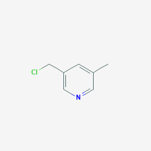 molecular formula C7H8ClN B130808 3-(氯甲基)-5-甲基吡啶 CAS No. 158876-83-6