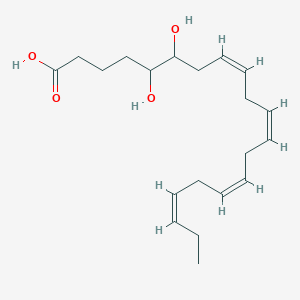molecular formula C20H32O4 B130812 5,6-DiHETE CAS No. 845673-97-4