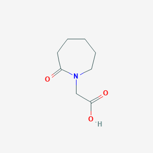 molecular formula C8H13NO3 B1308159 (2-Oxoazepan-1-yl)acetic acid CAS No. 35048-56-7