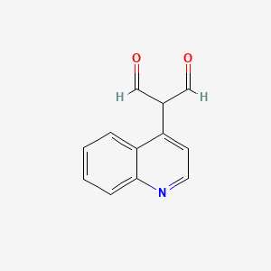 molecular formula C24H24N2O7 B1308161 2-(Quinolin-4-yl)malonaldehyde CAS No. 40070-86-8