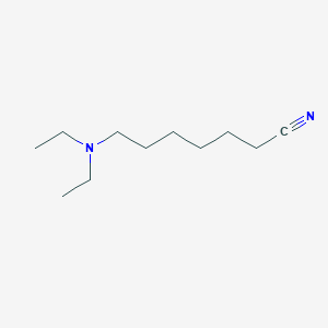molecular formula C11H22N2 B1308164 7-(Diethylamino)heptanenitrile 
