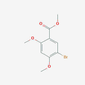 molecular formula C10H11BrO4 B1308169 Methyl 5-bromo-2,4-dimethoxybenzoate CAS No. 39503-51-0
