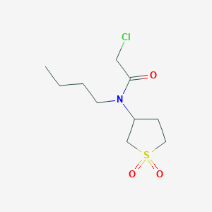 N-Butyl-2-chloro-N-(1,1-dioxidotetrahydrothiophen-3-yl)acetamide
