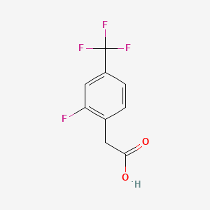 2-Fluoro-4-(trifluoromethyl)phenylacetic acid