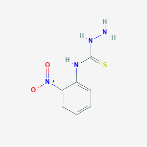 molecular formula C7H8N4O2S B1308181 4-(2-Nitrophenyl)-3-thiosemicarbazide CAS No. 73305-12-1