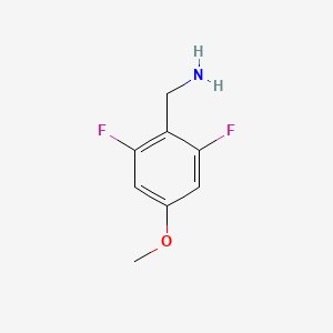 molecular formula C8H9F2NO B1308189 2,6-Difluoro-4-methoxybenzylamine CAS No. 771573-20-7
