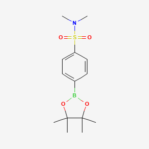 N,N-dimethyl-4-(4,4,5,5-tetramethyl-1,3,2-dioxaborolan-2-yl)benzenesulfonamide