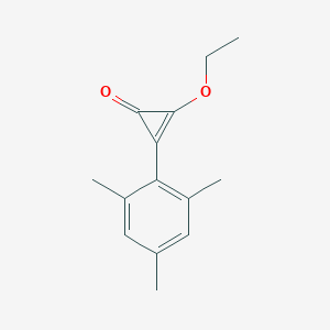 2-Ethoxy-3-(2,4,6-trimethylphenyl)cycloprop-2-en-1-one