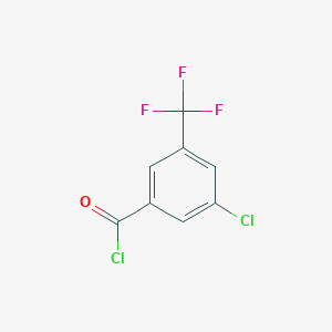molecular formula C8H3Cl2F3O B1308200 3-chloro-5-(trifluoromethyl)benzoyl Chloride CAS No. 886496-83-9
