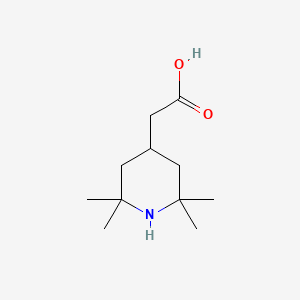 (2,2,6,6-Tetramethylpiperidin-4-yl)acetic acid