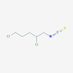 molecular formula C6H9Cl2NS B1308217 2,5-Dichloropentyl isothiocyanate CAS No. 380482-28-0