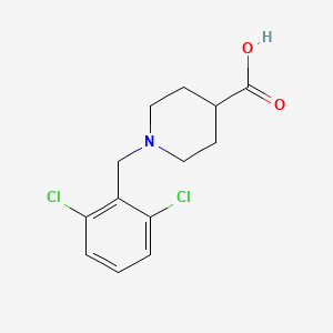 1-[(2,6-dichlorophenyl)methyl]piperidine-4-carboxylic Acid